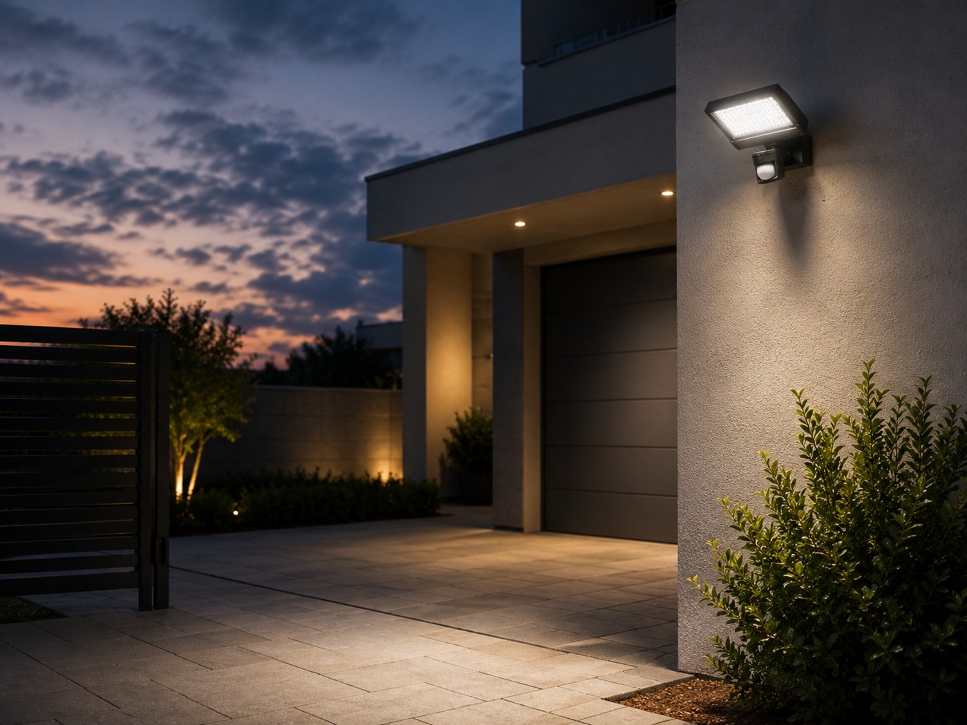LED Fluter mit Bewegungsmelder