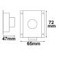 Preview: LED PWM-Dimmer, 1 Kanal, 12-24V DC 8A