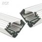 Preview: LED Montageprofil ECK10, eloxiert L: 200cm