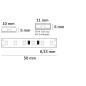 Preview: LED AQUA827 Flexband, 24V DC, 10W, IP68, 2700K, 5m Rolle, 120 LED/m