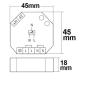 Preview: Universal-Push Dimmer Eltako für dimmbare 230V Leuchtmittel/Trafos, 400VA