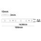 Preview: LED SIL845 Flexband, 24V DC, 4,8W, IP66, 4500K, 5m Rolle, 60 LED/m