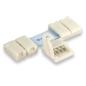 Preview: Clip-T-Verbinder (max. 5A) C1-212 für 2-pol. IP20 Flexstripes mit Breite 12mm, Pitch >12mm