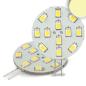 Preview: G4 LED 12SMD, 2W, warmweiß, Pin seitlich