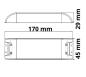 Preview: LED Trafo 12V/DC, 0-70W, SELV, flach