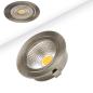 Preview: LED Möbel-Einbaustrahler COB mit Reflektor, 3W, 60°, nickel geb., warmweiß