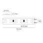 Preview: LED SIL825 Flexband, 24V DC, 9,6W, IP20, 2500K, 5m Rolle, 120 LED/m