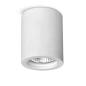 Preview: Gips Decken-Anbauleuchte, für GU10/MR16 Spots, rund