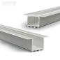 Preview: LED Einbauprofil WING20 Flansch gerade, eloxiert L: 200cm