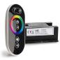 Preview: Wireless Touch RGB PWM-Dimmer mit Funk-Fernbedienung Flat, 12-24V DC 3x6A