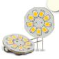 Preview: G4 LED 9SMD, 1,5W, neutralweiß, Pin seitlich