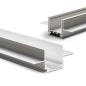 Preview: Installationskanal für Einbauprofile WING, L: 200cm für 12,5mm Rigips-Platten