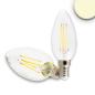 Preview: E14 LED Kerze, 4W, klar, warmweiß, dimmbar