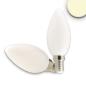 Preview: E14 LED Kerze, 2W, milky, warmweiß, dimmbar