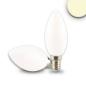 Preview: E14 LED Kerze, 4W, milky, warmweiß, dimmbar