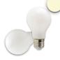 Preview: E27 LED Birne, 8W, milky, warmweiß, dimmbar