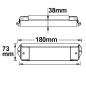 Preview: Sys-One Funk PWM-Dimmer IP66, 4 Kanal, 12-36V 4x5A, 48V 4x2A