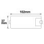 Preview: Sys-One Funk/Push PWM-Dimmer, 1 Kanal, 12-36V 8A, 48V 4A