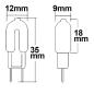 Preview: G4 LED 1,2W, warmweiß