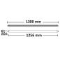 Preview: LED Linearleuchte 130cm, 36W, IP65, neutralweiß