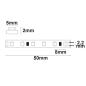 Preview: LED CRI942 MICRO Flexband, 24V DC, 9,6W, IP20, 4200K, 5m Rolle, 120 LED/m