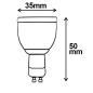 Preview: GU10 MINI-LED Spot 4,5W, 38°, warmweiß