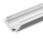 Preview: LED Eckprofil CORNER12 Aluminium eloxiert, 200cm