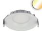Preview: LED Downlight, 8W, ultraflach, ColorSwitch 2600|3100|4000K, dimmbar