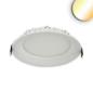 Preview: LED Downlight, 15W, ultraflach, ColorSwitch 2600|3100|4000K, dimmbar