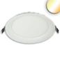Preview: LED Downlight, 24W, ultraflach, ColorSwitch 2600|3100|4000K, dimmbar