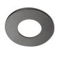 Preview: Cover Aluminium rund schwarz matt für Sys-68
