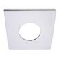 Preview: Cover Aluminium eckig chrom für Sys-68