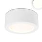 Preview: LED Aufbauleuchte LUNA 8W, weiß, rund, DN106,5, indirektes Licht, neutralweiß