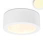 Preview: LED Aufbauleuchte LUNA 15W, weiß, rund, DN146, indirektes Licht, warmweiß