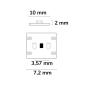 Preview: LED CRI930 Linear10 Flexband, 24V DC, 15W, IP20, 3000K, 20m Rolle, 280 LED/m
