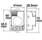 Preview: HF-Bewegungsmelder mit LUX-Sensor, 230V, 300VA