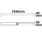 Preview: Halterung für T8 Röhren 150cm, verkabelt, ohne VG