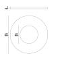 Preview: Cover Edelstahl rund für Sys-68