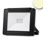 Preview: LED Fluter 10W, warmweiß, schwarz, IP65