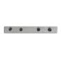 Preview: Verbinder für TUNNEL, SURF16, LAMP35, CORNER20N, Double/Single Curve, HIDE, 180°, 4er Set