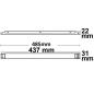 Preview: LED Sys-One PWM-Trafo 24V/DC, 0-75W, IP20, 2 Kanal/weißdynamisch, Push/Sys-One-FB dimmbar
