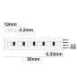 Preview: LED RGB Linear10 Flexband, 24V DC, 12W, IP20, 10m Rolle, 120 LED/m