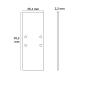 Preview: Endkappe EC66 Aluminium weiß RAL9003 für Profil 2SIDE, 2 STK, inkl. Schrauben