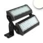 Preview: LED Fluter/Hallenleuchte LN 2x 50W, 30x70°, IK10, IP65, 1-10V dimmbar, neutralweiß