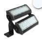 Preview: LED Fluter/Hallenleuchte LN 2x 50W, 30x70°, IK10, IP65, 1-10V dimmbar, kaltweiß