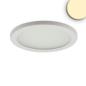 Preview: LED Downlight Flex 8W, prismatisch, 120°, Lochausschnitt 50-100mm, warmweiß