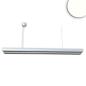 Preview: LED Hängeleuchte Raster Up&Down, 30W+30W, anreihbar, UGR<6, silber, 4000K, 1-10V dimmbar