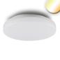 Preview: LED Decken/Wandleuchte 24W, weiß, rund, DN327, IP54, ColorSwitch 3000|4000K
