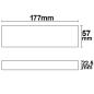 Preview: LED Trafo 24V/DC, 0-50W, dimmbar (Spannungssenke), SELV