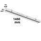 Preview: FastFix LED Linearleuchte S, IP40, 1,5m, 25-75W, 4000K, 30°